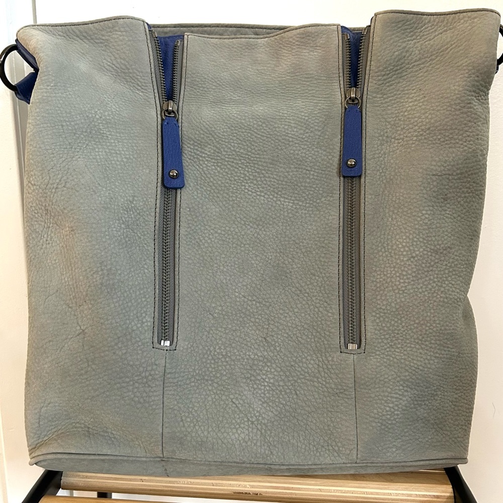 Cole Haan - Maria Sharapova Gray Suede Hobo Bag